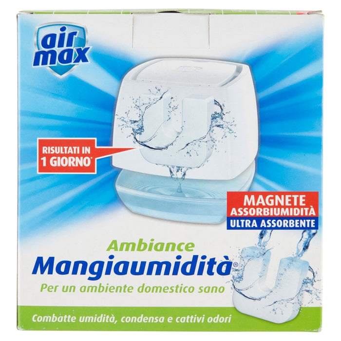 AIRMAX KIT AMBIANCE + TAB MAGNETE, Dispositivo Mangiaumidità, 450Gr, BOSTIK