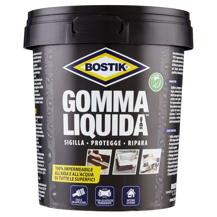 GOMMA LIQUIDA, sigilla, protegge e ripara. BOSTIK