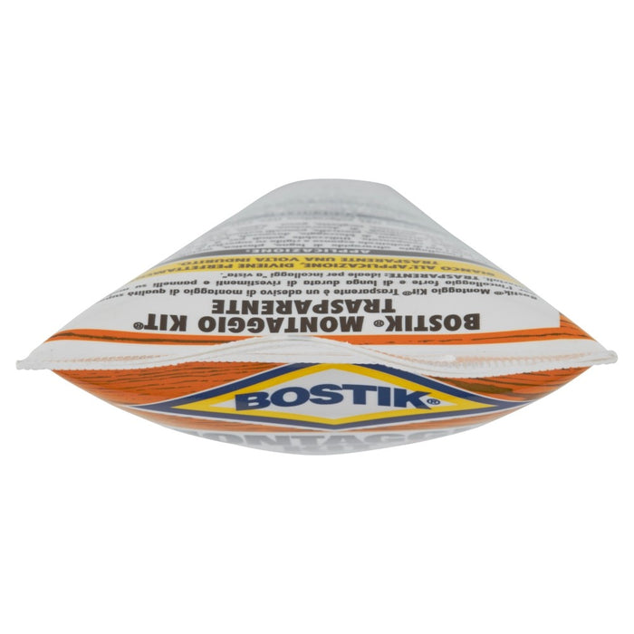 MONTAGEKIT TRASPARENTE, Colla di montaggio. Tubo 210gr. BOSTIK