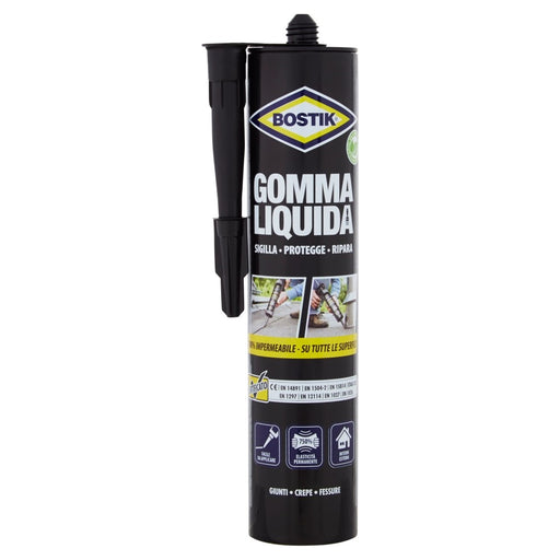 GOMMA LIQUIDA, sigilla, protegge e ripara. BOSTIK