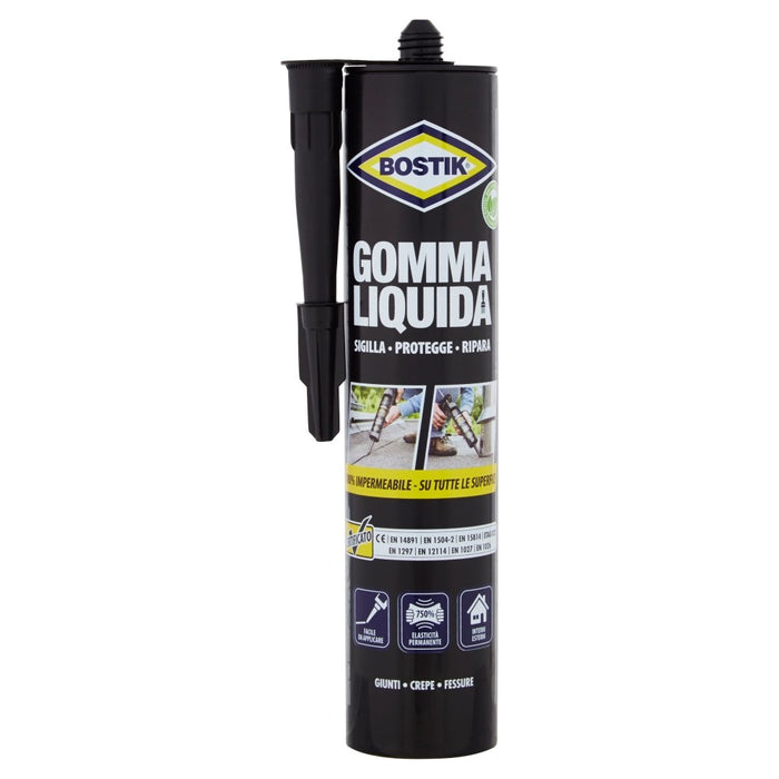 GOMMA LIQUIDA, sigilla, protegge e ripara. BOSTIK
