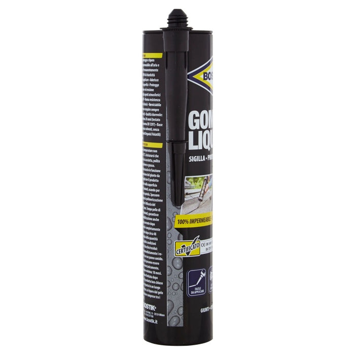 GOMMA LIQUIDA, sigilla, protegge e ripara. BOSTIK