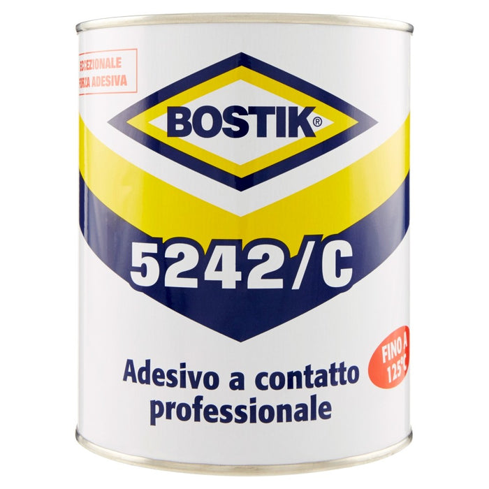 5242/C, Adesivo a contatto professionale, Latta 850 ml , BOSTIK