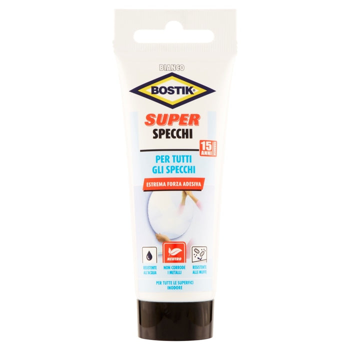 SUPER SPECCHI Tubo 100gr., adesivo specchi. BOSTIK