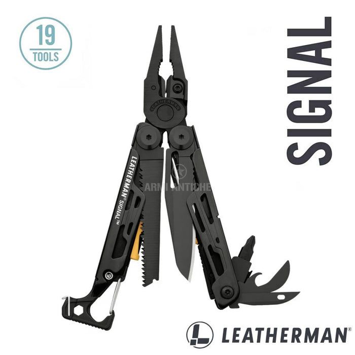 Pinza Multiuso Signal Total Black Leatherman