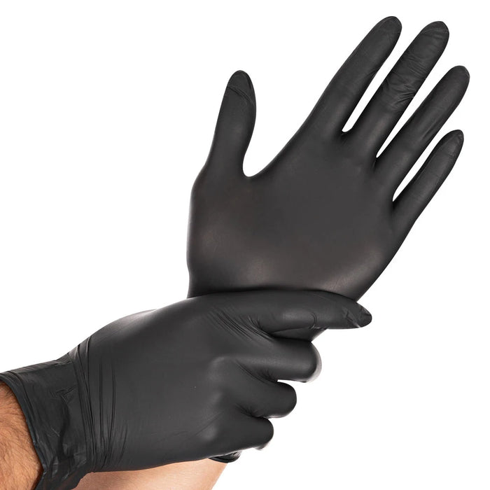 Guanto nitrile bio nero Biosoft Black Food