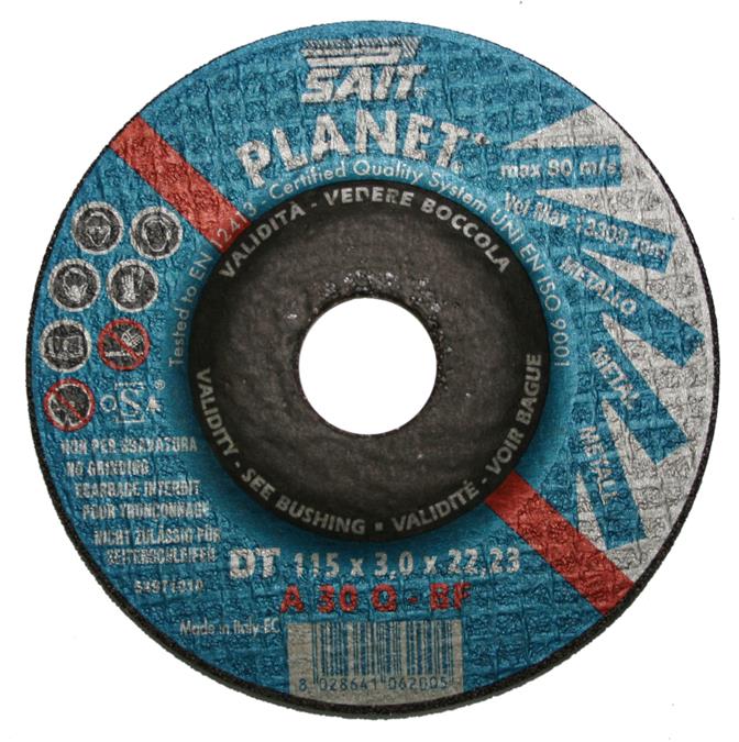 Disco taglio Planet - 115x3.0x22,23
