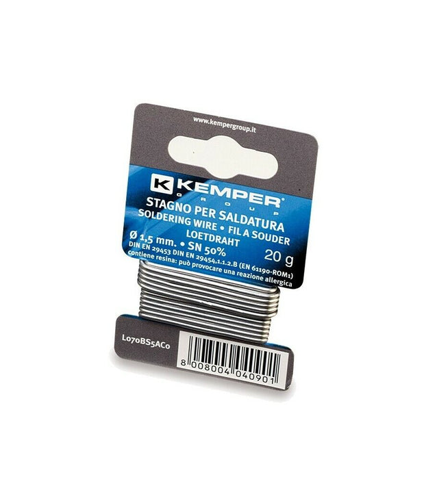 Stagno in filo 50% 20 gr. diam. 1,5