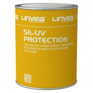 SIL-UV Protection, Finitura satinata cerosa per legno, 750 ml, 934 Noce Medio. LINVEA
