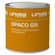 OPACO G9, Bianco. Sottosmalto sintetico di alta qualità per Legno. LINVEA