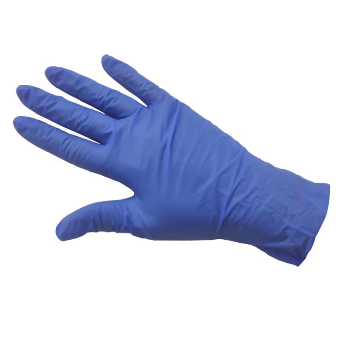 Guanto nitrile blu s/pol. biosoft type45