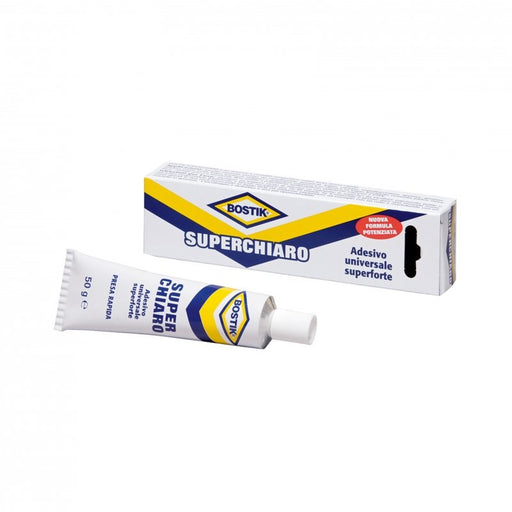 SUPERCHIARO, Adesivo a presa rapida, Astuccio 50 gr. , BOSTIK