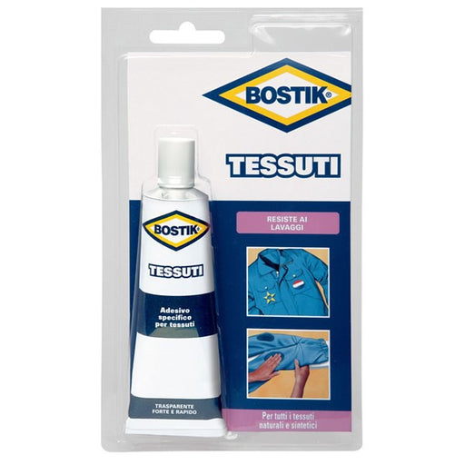 BOSTIK, adesivo specifico per TESSUTI.
