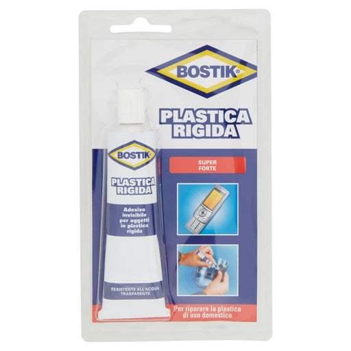 PLASTICA RIGIDA BLISTER 50 gr., adesivo specifico, BOSTIK.