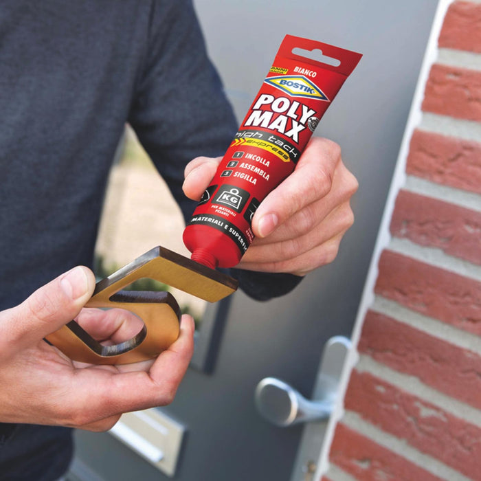 POLYMAX HIGH TACK adesivo e sigillante bianco. 435 grammi.
