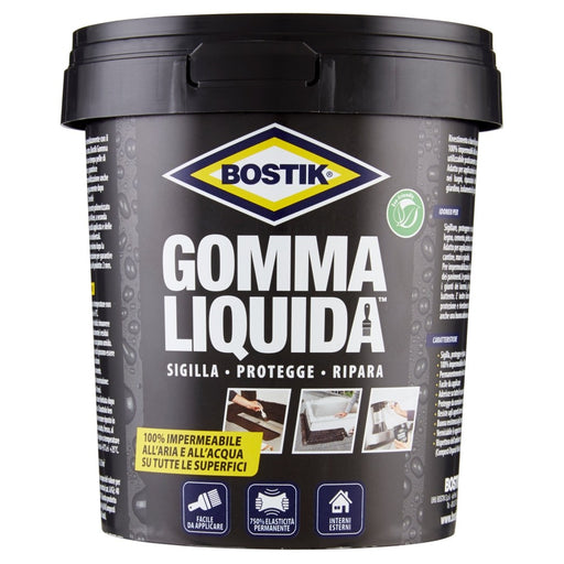 GOMMA LIQUIDA, sigilla, protegge e ripara. BOSTIK