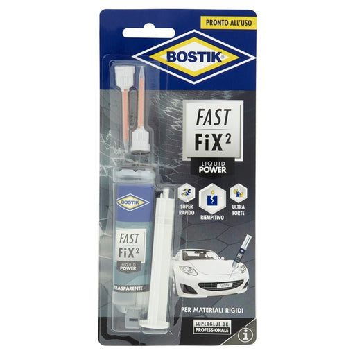 FAST FIX² LIQUID POWER, adesivo ultra forte, trasparente, BOSTIK