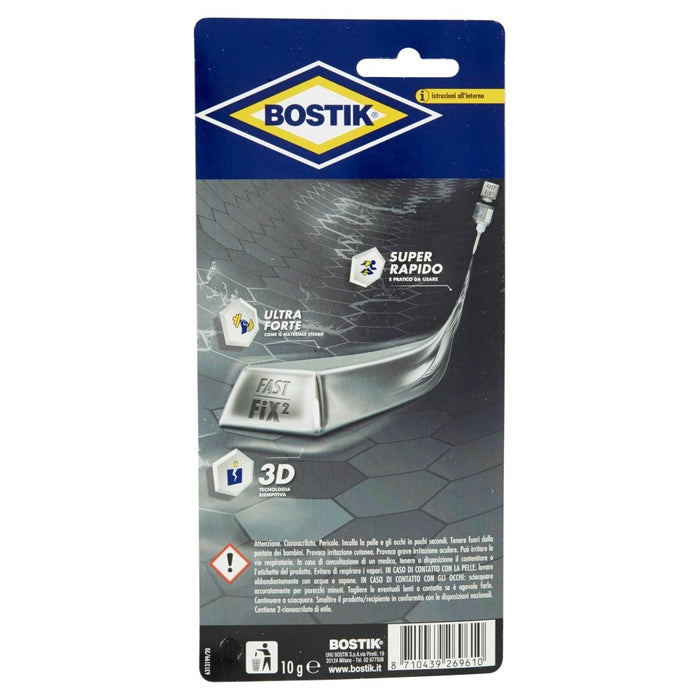 FAST FIX² LIQUID POWER, adesivo ultra forte, trasparente, BOSTIK