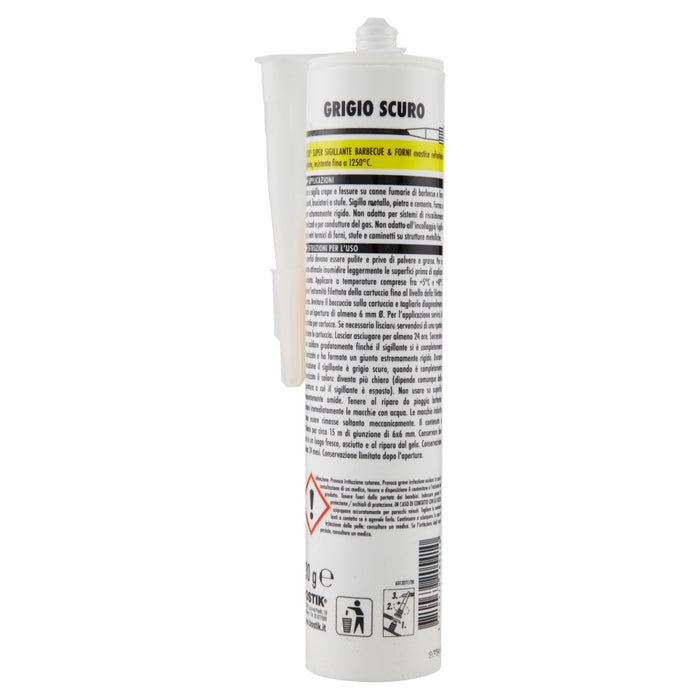 SUPER SIGILLANTE BARBECUE e FORNI, Cartuccia 530 gr., BOSTIK