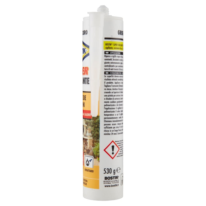 SUPER SIGILLANTE BARBECUE e FORNI, Cartuccia 530 gr., BOSTIK
