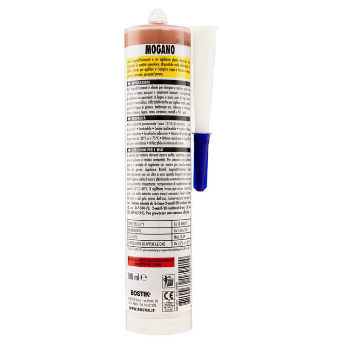 LEGNO e PAVIMENTI Mogano, Cartuccia 300 ml. BOSTIK