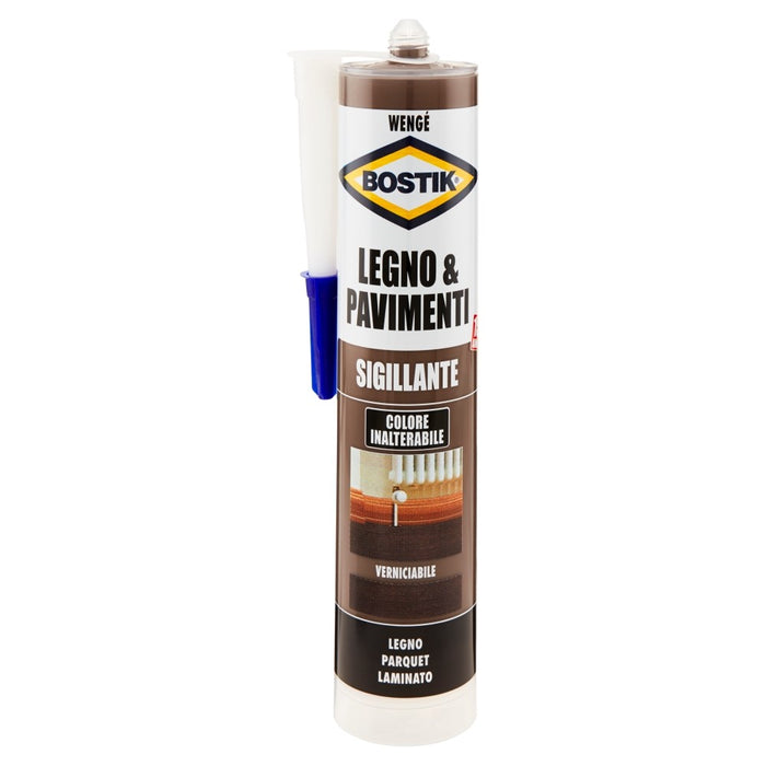 LEGNO e PAVIMENTI Wengè, Cartuccia 300 ml. BOSTIK