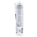 SIL-NEUTRO ALLUMINIO RAL 9006, Cartuccia 300 ml., Silicone Neutro Universale. BOSTIK