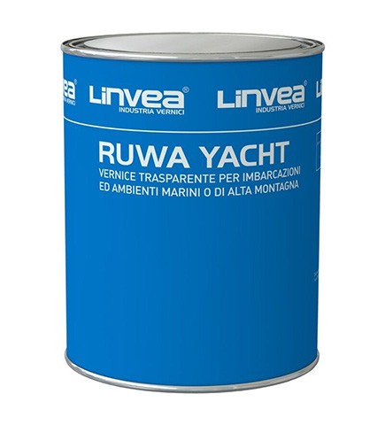 RUWA YACHT, protettivo trasparente lucido per legno, LINVEA