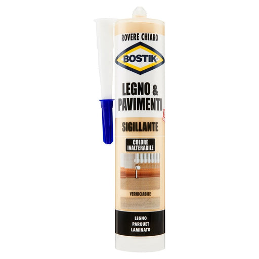 LEGNO e PAVIMENTI Rovere Chiaro, Cartuccia 300 ml. BOSTIK