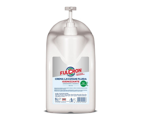 FULCRON Crema Lavamani Fluida Igienizzante 5 Litri. Arexons