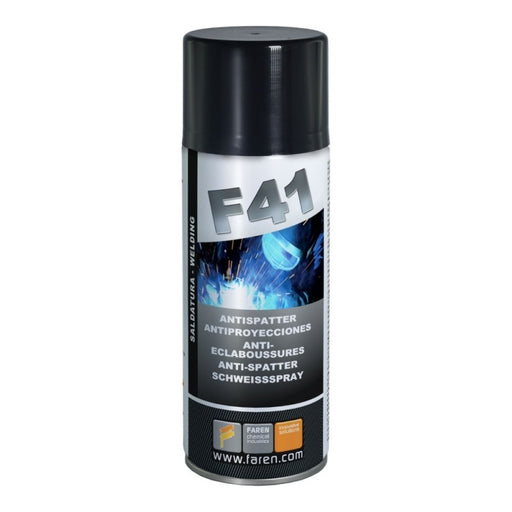F41 - Antispatter Spray. Bomboletta 400 ml. Faren. Solkem Industries
