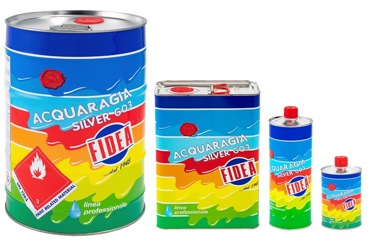 Acquaragia Silver 603. 5 Litri. Fidea