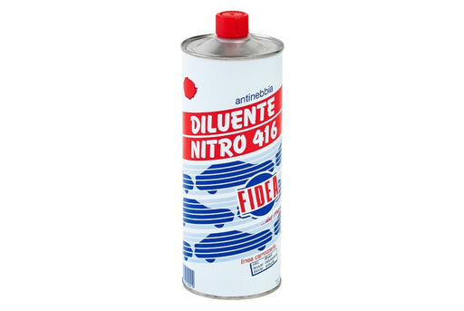 Diluente Nitro Antinebbia 416. 1 Litro. Fidea