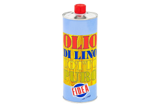 Olio di Lino Cotto. 1 Litro. Fidea