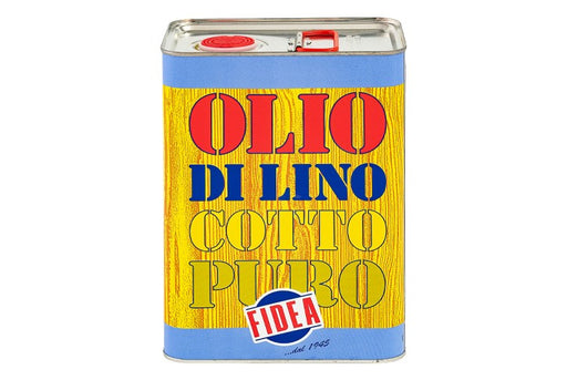 Olio di Lino Cotto. 5 Litri. Fidea