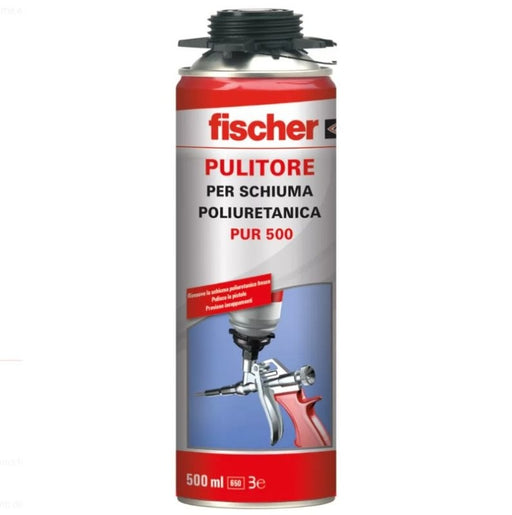 Pulitore Schiuma Poliuretanica PUR500. Bomboletta 500 ml. Fischer