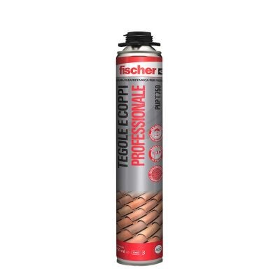 Schiuma Poliuretanica Tegole e Coppi PUP T 750. Bomboletta 750 ml. Fischer