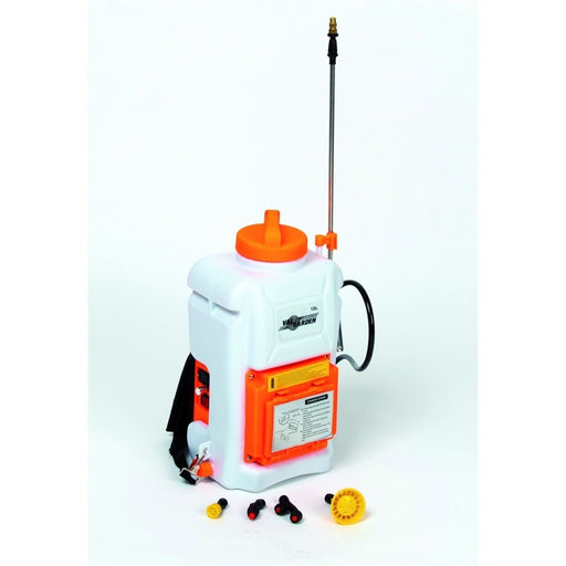 Pompa a Batteria a Zaino Lithium. 12 Litri. Valgarden