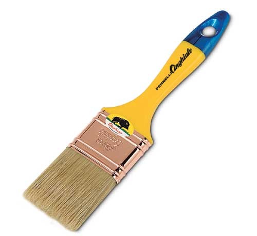 Pennello Serie 535, Setola Bionda, per Smalti e Antiruggine a Solvente. Pennelli Cinghiale