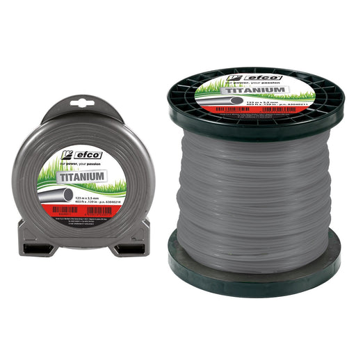 Filo Tondo Titanium per Decespugliatori. Blister. Efco