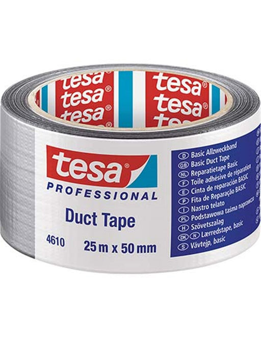 TESA DUCT TAPE 4610, 25 mt x 50 mm, Nastro Americano. Tesa Professional