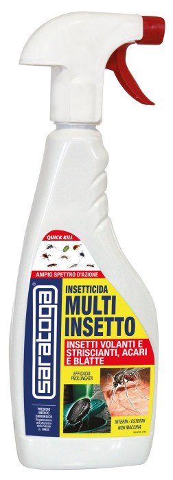 MULTI INSETTO QUICK KILL, Spray Insetticida, 400 ml. SARATOGA