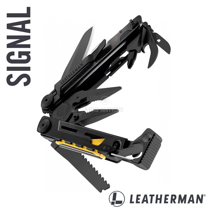 Pinza Multiuso Signal Total Black Leatherman
